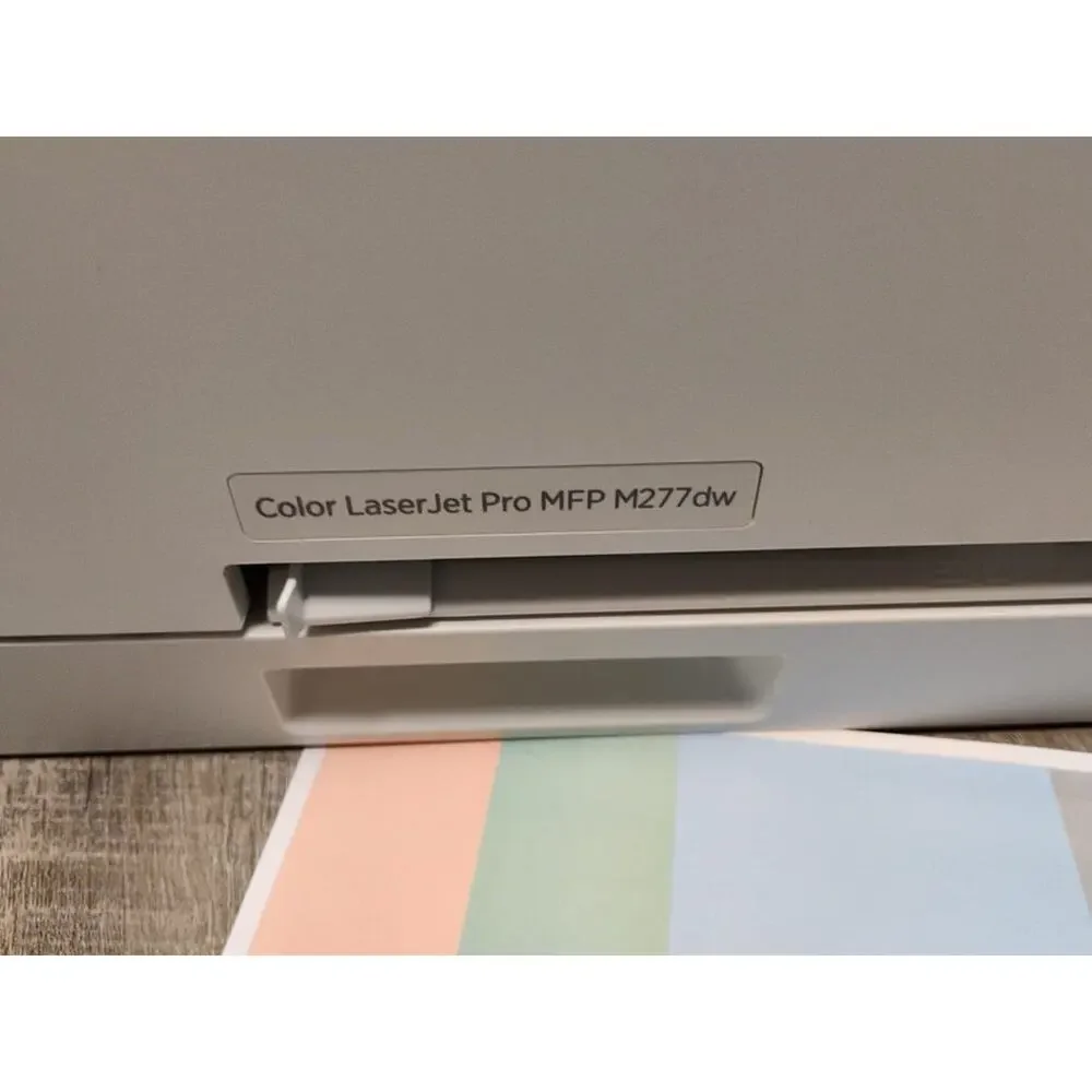 HP Color LaserJet Pro MFP M277DW All-In-One Wireless Printer Page tested